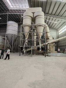 桂林恒达HD2150雷蒙磨碳酸钙成品300目案例